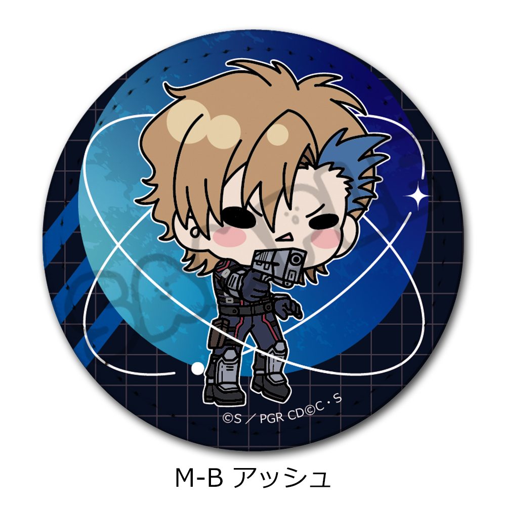 コードギアス 奪還のロゼ レザーバッジ M-B アッシュ ("Code Geass Roze of the Recapture" Leather Badge M-B Ash)