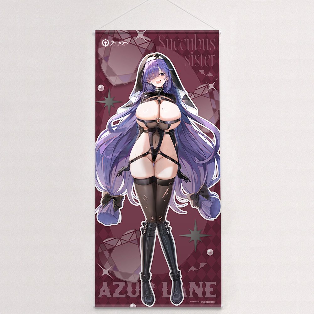 アズールレーン 描き下ろし特大タペストリー モガドール/サキュバスシスター ("Azur Lane" Original Illustration Extra Large Tapestry Mogador / Succubus Sister)