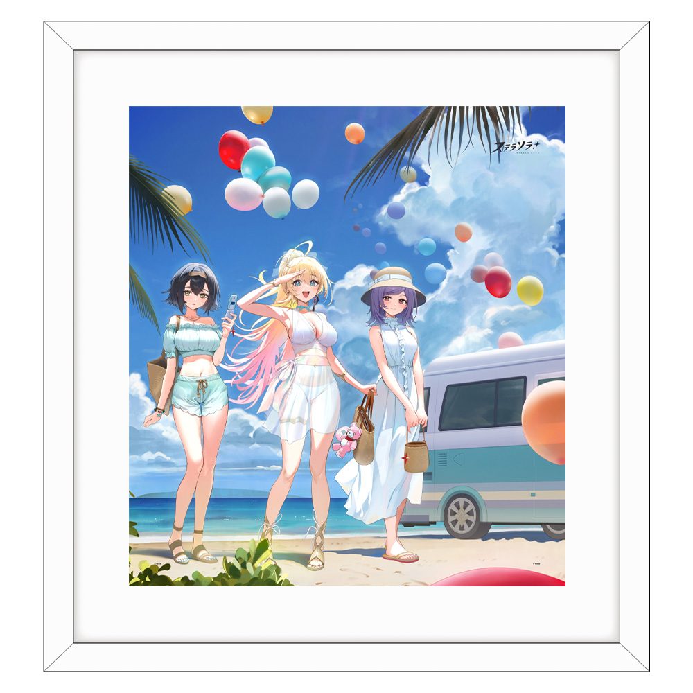 ステラソラ 描き下ろし複製原画 夏服 ("Stella Sora" Original Illustration Replicate Genga Summer Clothes)