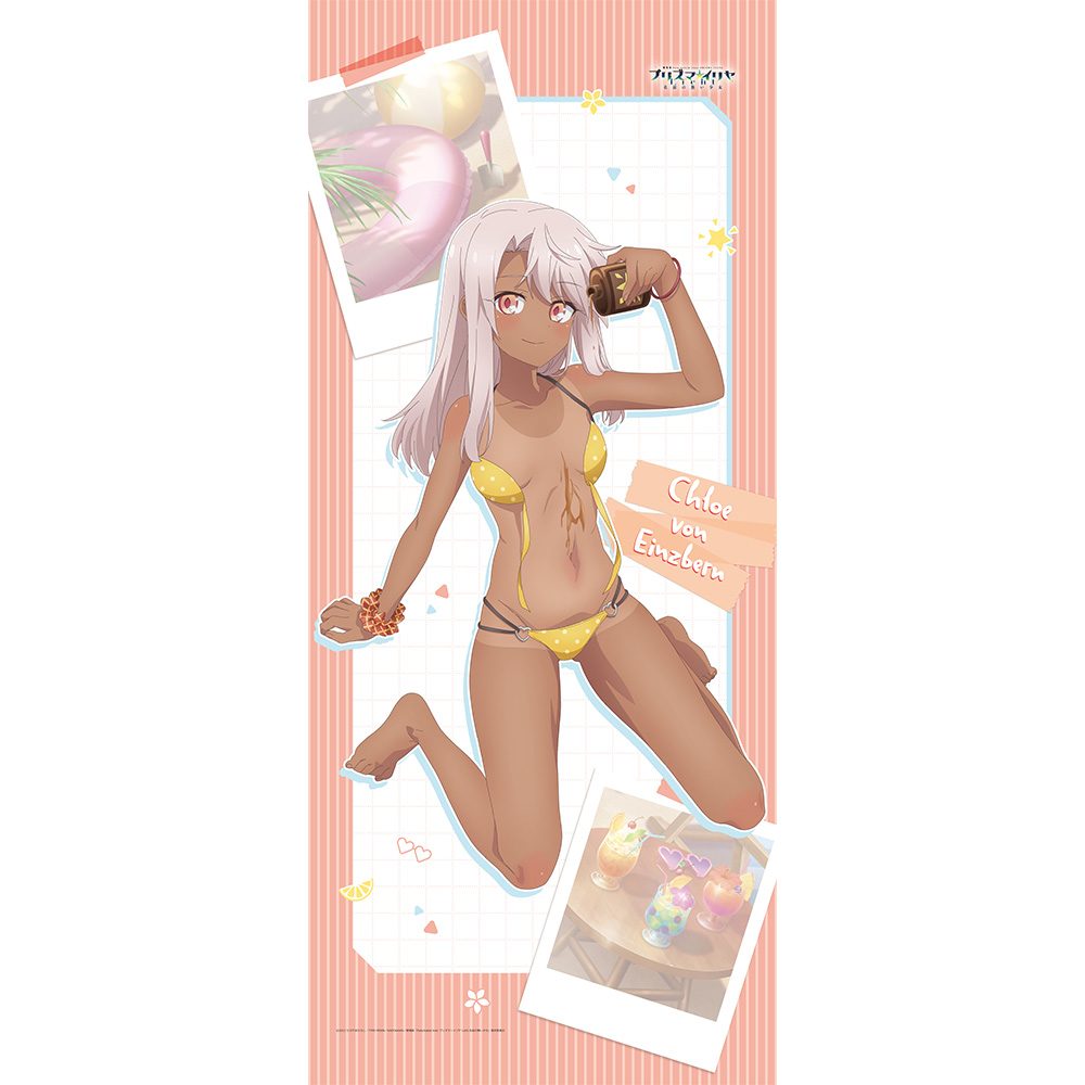 劇場版Fate/kaleid liner プリズマ☆イリヤ Licht 名前の無い少女 描き下ろし特大タペストリー クロエ/日焼け ("Fate/kaleid liner Prisma Illya: Licht - The Nameless Girl" Original Illustration Extra Large Tapestry Chloe / Sunburn)