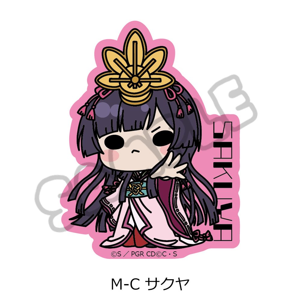 コードギアス 奪還のロゼ クリアカードステッカー M-C サクヤ ("Code Geass Roze of the Recapture" Clear Card Sticker M-C Sakuya)