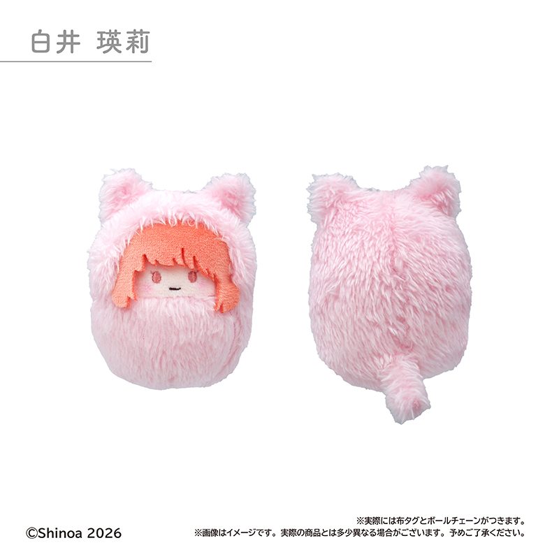 この恋を星には願わない くるみたぴぬい 白井瑛莉 ("There Is No Love Wishing Upon a Star" Kurumi Tapi-nui Plush Shirai Eri)