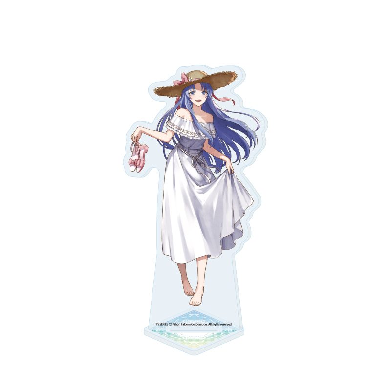 アクリルスタンド イースシリーズ 03 フィーナ ピクニックVer.(描き起こしイラスト) (Acrylic Stand "Ys" Series 03 Feena Picnic Ver. (Original Illustration))