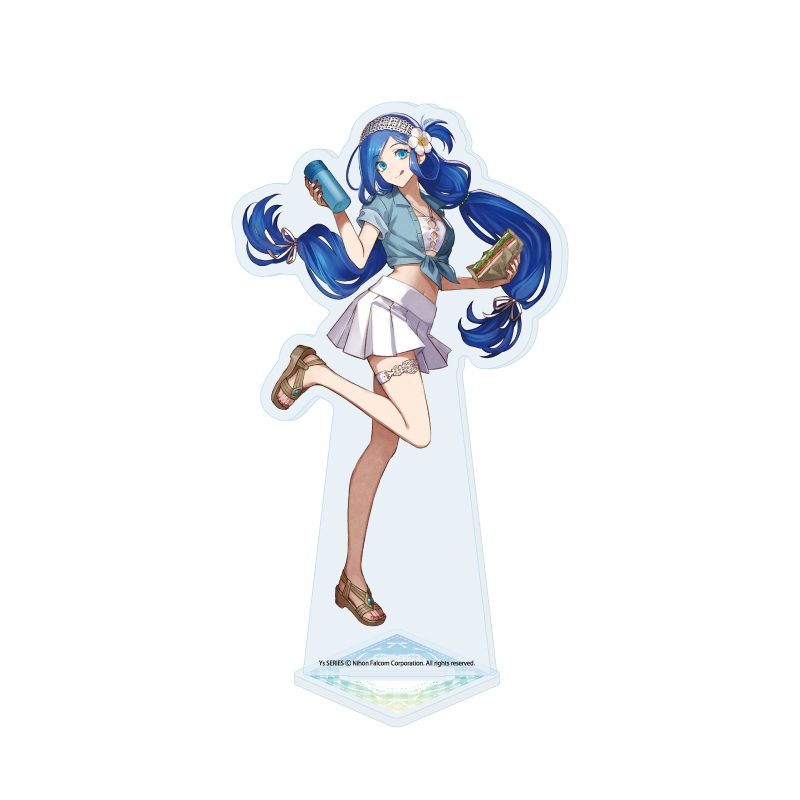 アクリルスタンド イースシリーズ 04 ダーナ ピクニックVer.(描き起こしイラスト) (Acrylic Stand "Ys" Series 04 Dana Picnic Ver. (Original Illustration))