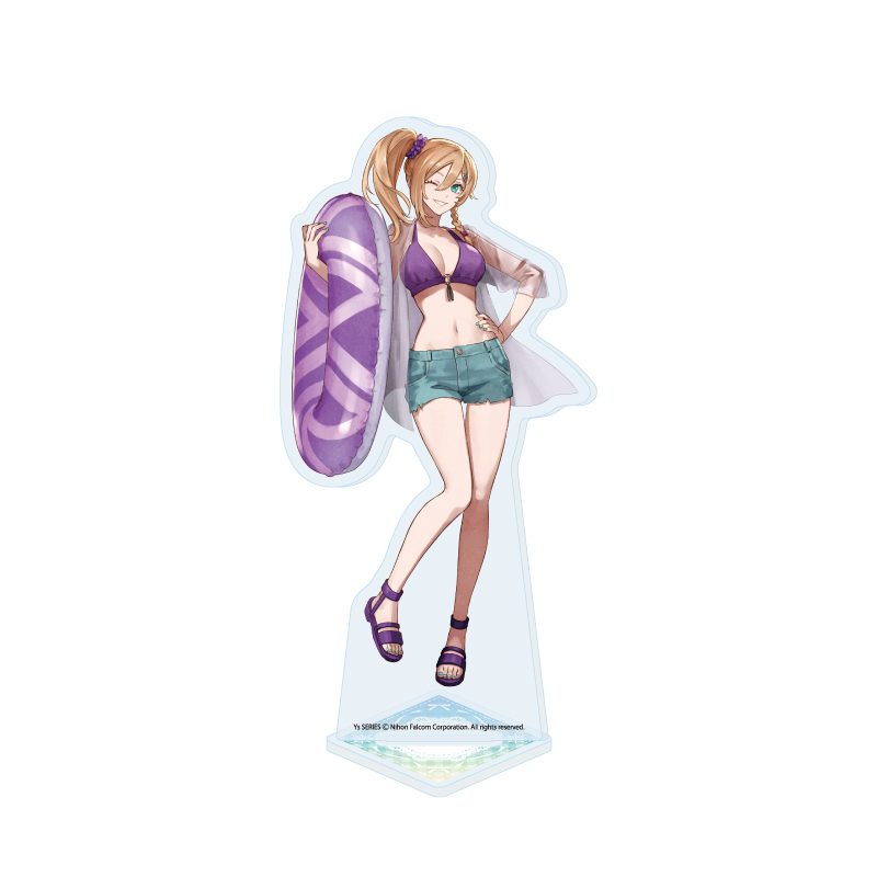 アクリルスタンド イースシリーズ 05 カージャ ピクニックVer.(描き起こしイラスト) (Acrylic Stand "Ys" Series 05 Karja Picnic Ver. (Original Illustration))