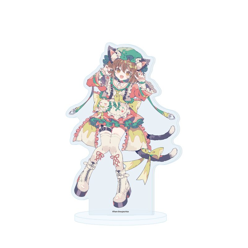 アクリルスタンド 東方Project 41 橙 天使界隈Ver.(描き起こしイラスト) (Acrylic Stand "Touhou Project" 41 Chen Tenshi Kaiwai Ver. (Original Illustration))
