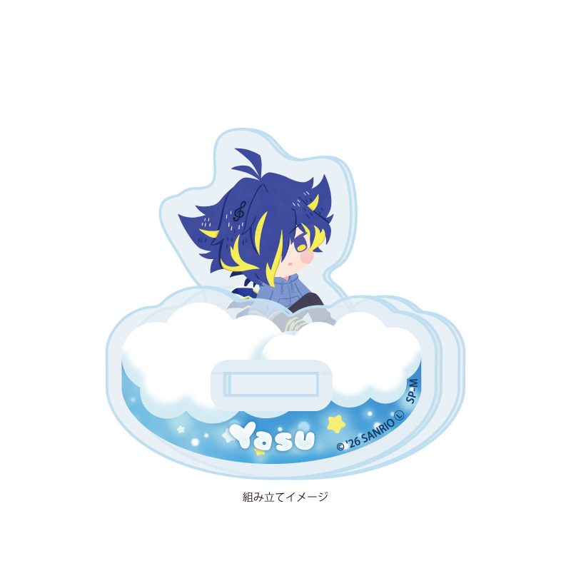 ゆらゆらアクリルスタンド SHOW BY ROCK!! 24 ヤス(ミニキャライラスト) (Yurayura Acrylic Stand "Show by Rock!!" 24 Yasu (Mini Character Illustration))
