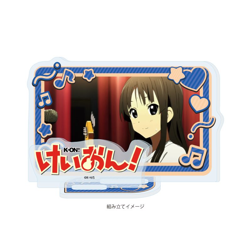 アクリルスタンドプレート けいおん! 02 秋山澪(場面写イラスト) (Acrylic Stand Plate "K-On!" 02 Akiyama Mio (Scenes Illustration))