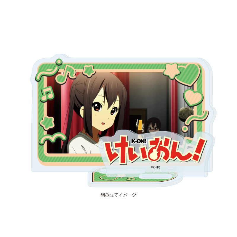 アクリルスタンドプレート けいおん! 05 中野梓(場面写イラスト) (Acrylic Stand Plate "K-On!" 05 Nakano Azusa (Scenes Illustration))