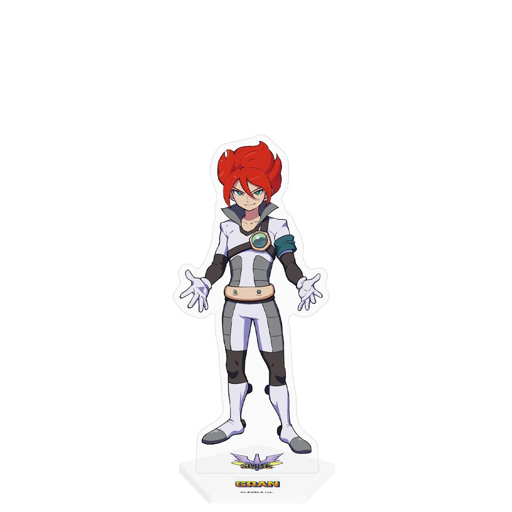 イナズマイレブン 英雄たちのヴィクトリーロード キャラクターアクリルスタンド グラン(歴代ボス集合イラスト) ("Inazuma Eleven: Victory Road" Character Acrylic Stand Gran (Successive Boss Group Illustration))