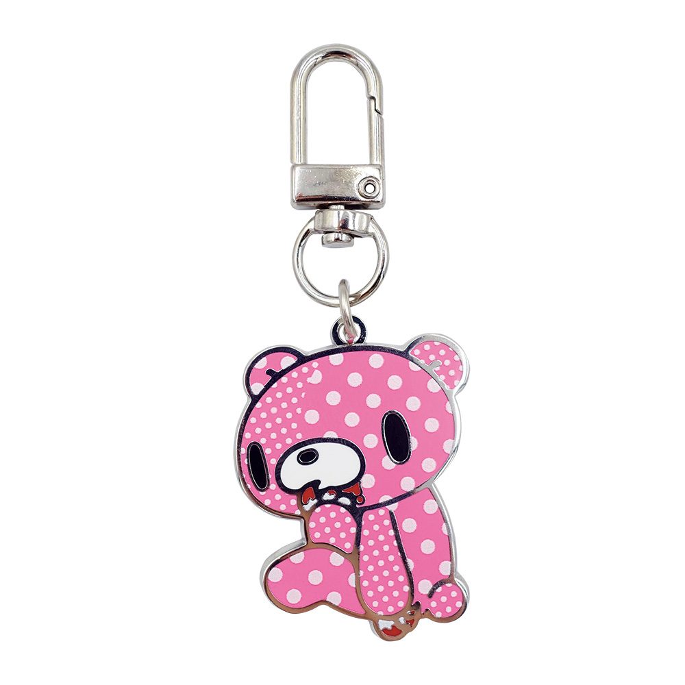 グルーミー メタルチャーム クレイジードット ドットピンク(B) 8203-820 ("GLOOMY The Naughty Grizzly" Metal Charm Crazy Dot Dot Pink (B) 8203-820)