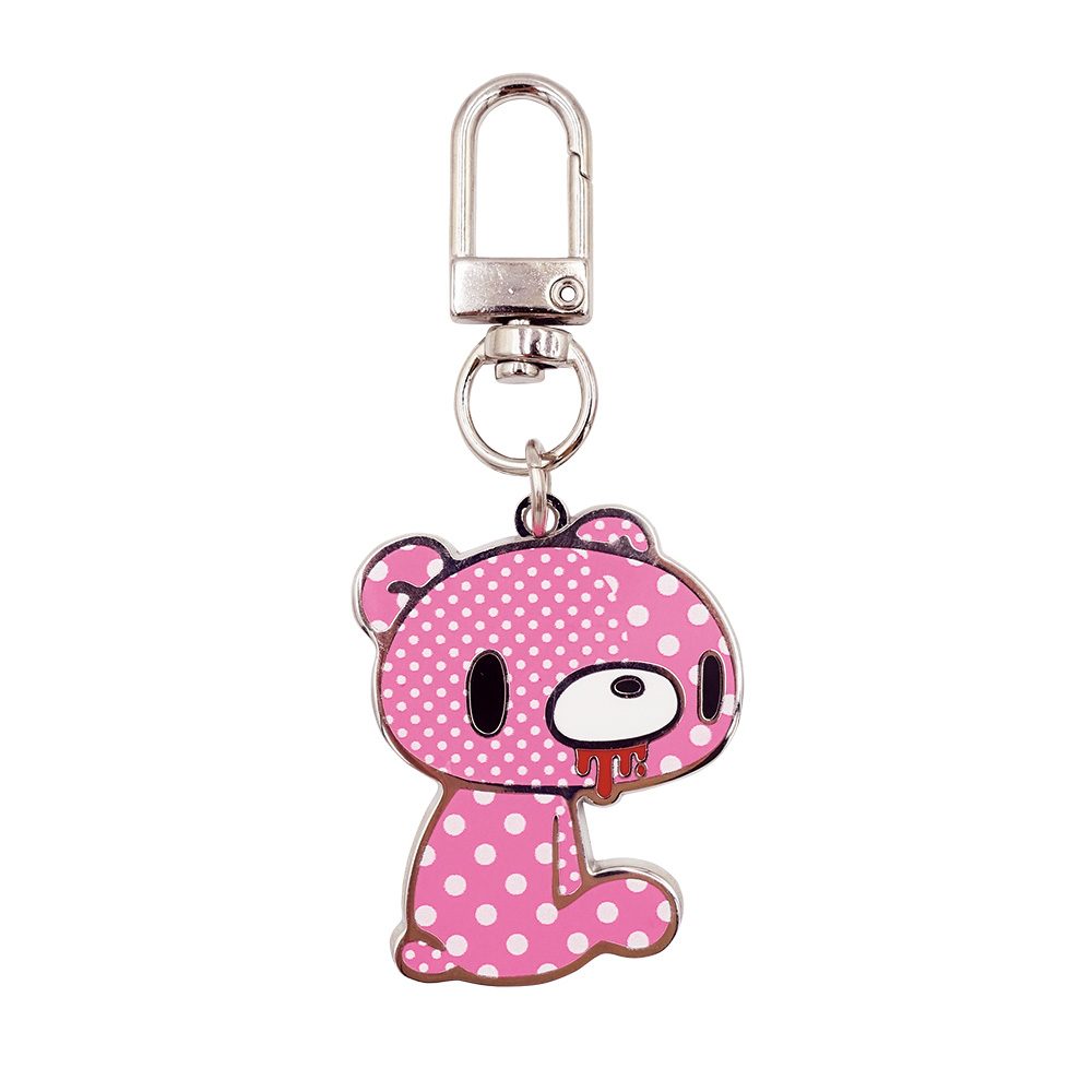グルーミー メタルチャーム クレイジードット ドットピンク(A) 8203-817 ("GLOOMY The Naughty Grizzly" Metal Charm Crazy Dot Dot Pink (A) 8203-817)