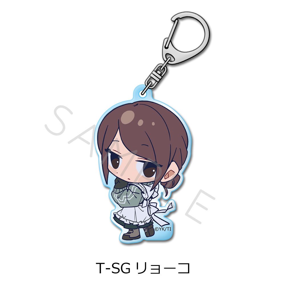 銀河特急 ミルキー☆サブウェイ 第5弾 アクリルキーホルダー(ちぽっけ) T-SG リョーコ ("MILKY SUBWAY THE GALACTIC LIMITED EXPRESS" Vol. 5 Acrylic Key Chain (Chipokke) T-SG Ryoko)