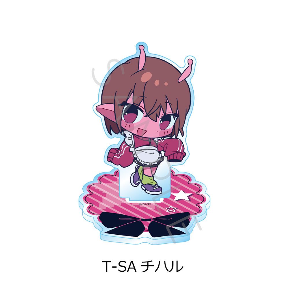 銀河特急 ミルキー☆サブウェイ 第5弾 アクリルスタンド(ちぽっけ) T-SA チハル ("MILKY SUBWAY THE GALACTIC LIMITED EXPRESS" Vol. 5 Acrylic Stand (Chipokke) T-SA Chiharu)