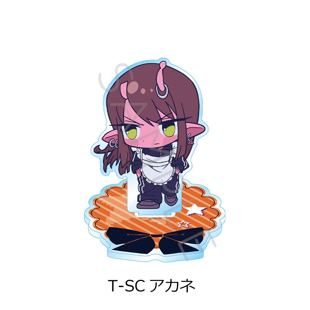 銀河特急 ミルキー☆サブウェイ 第5弾 アクリルスタンド(ちぽっけ) T-SC アカネ ("MILKY SUBWAY THE GALACTIC LIMITED EXPRESS" Vol. 5 Acrylic Stand (Chipokke) T-SC Akane)
