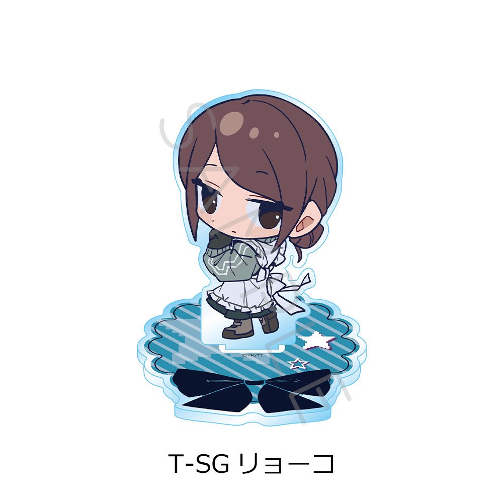 銀河特急 ミルキー☆サブウェイ 第5弾 アクリルスタンド(ちぽっけ) T-SG リョーコ ("MILKY SUBWAY THE GALACTIC LIMITED EXPRESS" Vol. 5 Acrylic Stand (Chipokke) T-SG Ryoko)