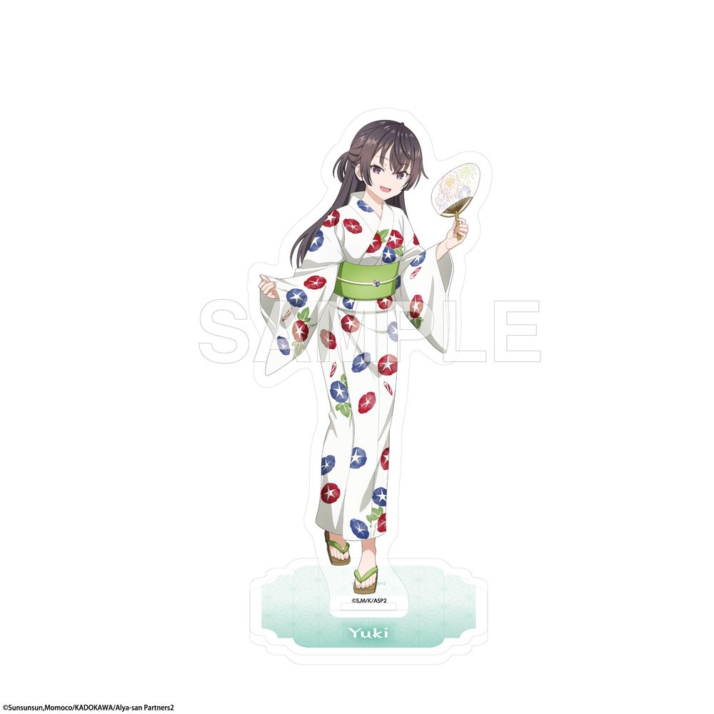 時々ボソッとロシア語でデレる隣のアーリャさん アクリルスタンドフィギュア 浴衣Ver. 有希 ("Alya Sometimes Hides Her Feelings in Russian" Acrylic Stand Figure Yukata Ver. Yuki)