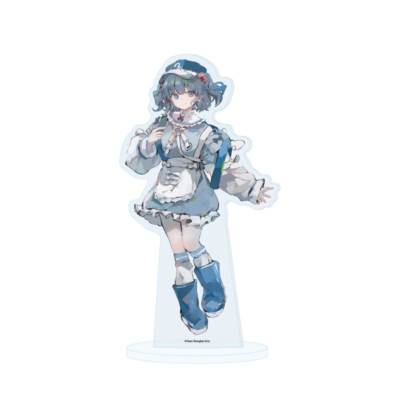 アクリルスタンド 東方Project 46 河城にとり 天使界隈Ver.(描き起こしイラスト) (Acrylic Stand "Touhou Project" 46 Kawashiro Nitori Tenshi Kaiwai Ver. (Original Illustration))