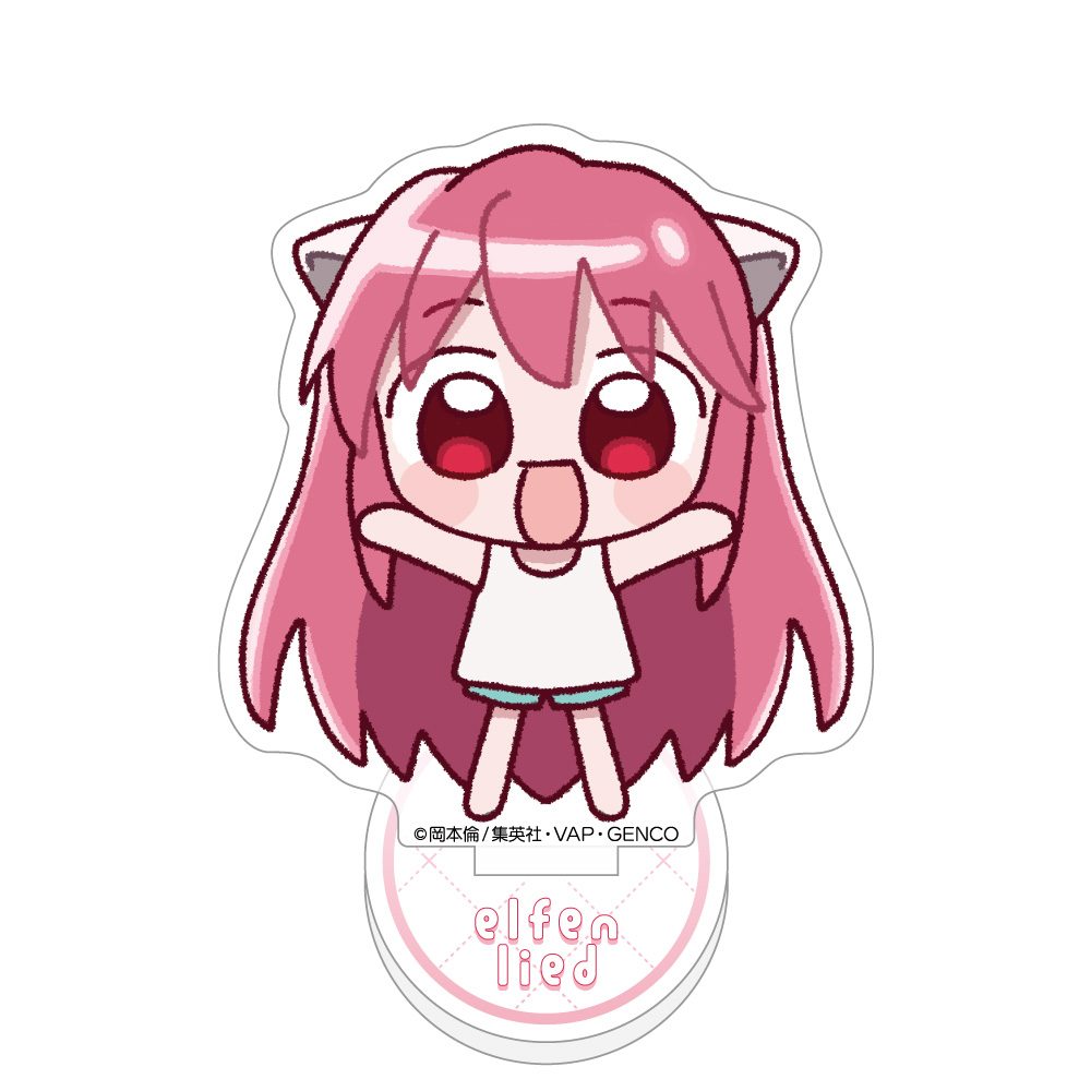 エルフェンリート ミニアクリルスタンド にゅう ("Elfen Lied" Mini Acrylic Stand Nyu)