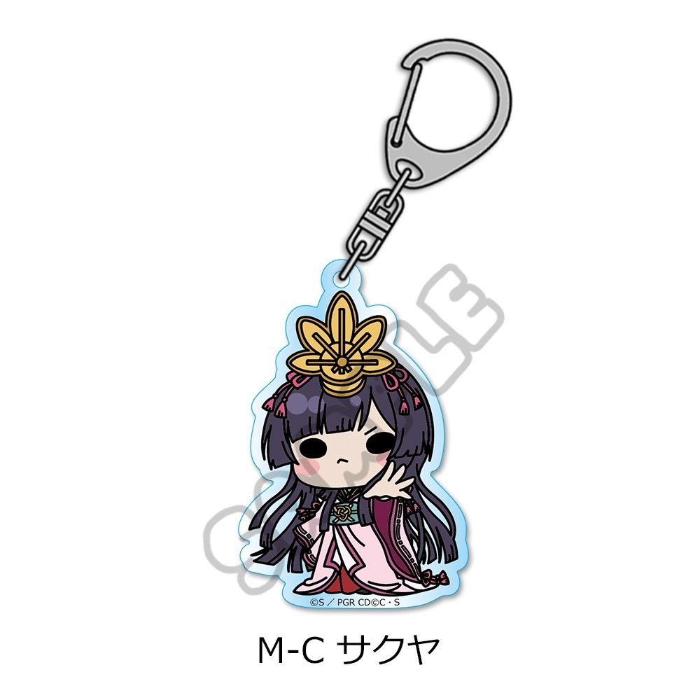 コードギアス 奪還のロゼ アクリルキーホルダー M-C サクヤ ("Code Geass Roze of the Recapture" Acrylic Key Chain M-C Sakuya)