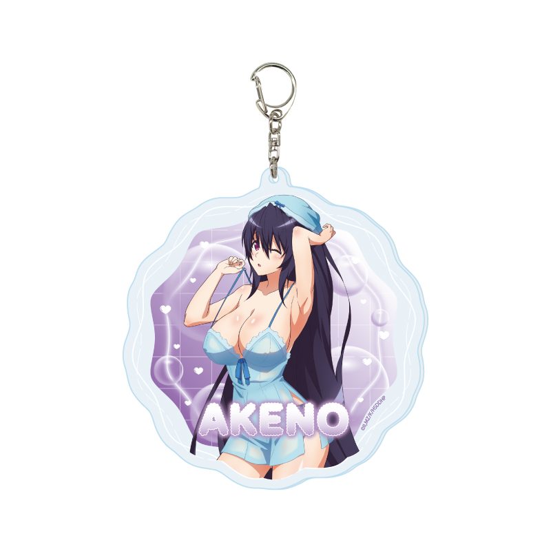 デカアクリルキーホルダー ハイスクールD×D HERO 02 姫島朱乃 湯上りVer.(描き下ろしイラスト) (Deka Acrylic Key Chain "High School DxD Hero" 02 Himejima Akeno Yuagari Ver. (Original Illustration))