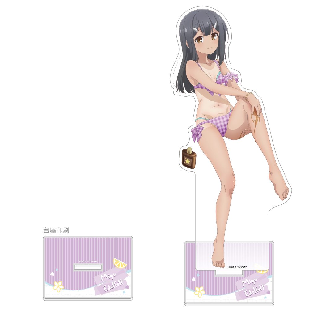 劇場版Fate/kaleid liner プリズマ☆イリヤ Licht 名前の無い少女 描き下ろし特大アクリルスタンド 美遊/日焼け ("Fate/kaleid liner Prisma Illya: Licht - The Nameless Girl" Original Illustration Extra Large Acrylic Stand Miyu / Sunburn)