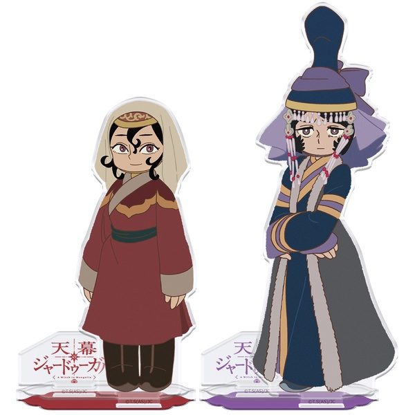 天幕のジャードゥーガル アクリルキャラスタンド シタラ&ドレゲネ ("Jaadugar: A Witch in Mongolia" Acrylic Chara Stand Sitara & Toregene)
