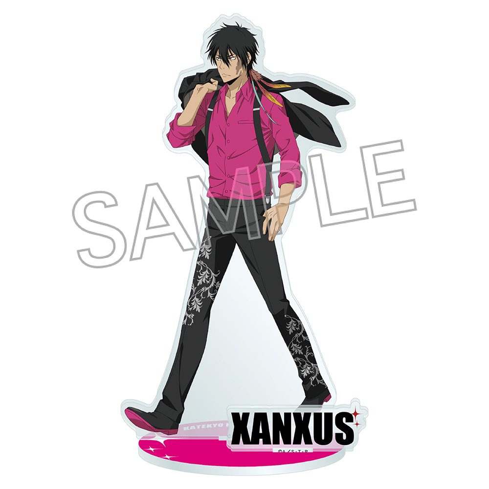 家庭教師ヒットマンREBORN! Nero e Magenta アクリルスタンド XANXUS(10年後) ("Reborn!" Nero e Magenta Acrylic Stand XANXUS (10 Years Later))