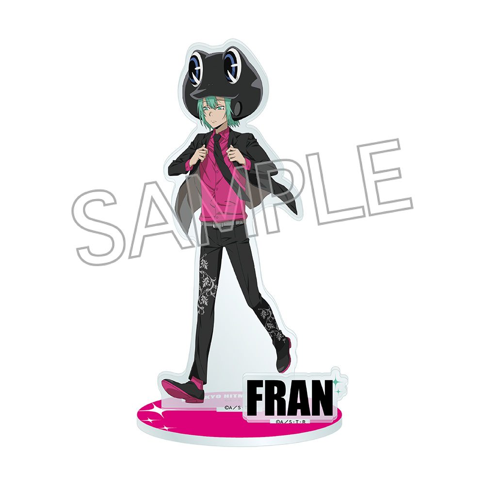 家庭教師ヒットマンREBORN! Nero e Magenta アクリルスタンド フラン ("Reborn!" Nero e Magenta Acrylic Stand Fran)