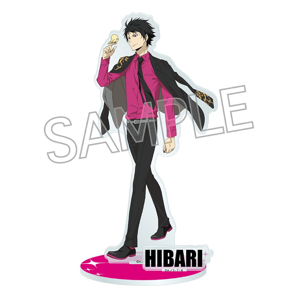 家庭教師ヒットマンREBORN! Nero e Magenta アクリルスタンド 雲雀恭弥(10年後) ("Reborn!" Nero e Magenta Acrylic Stand Hibari Kyoya (10 Years Later))