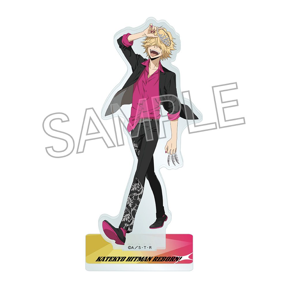 家庭教師ヒットマンREBORN! Nero e Magenta アクリルスタンドS ベルフェゴール(10年後) ("Reborn!" Nero e Magenta Acrylic Stand S Belphegor (10 Years Later))