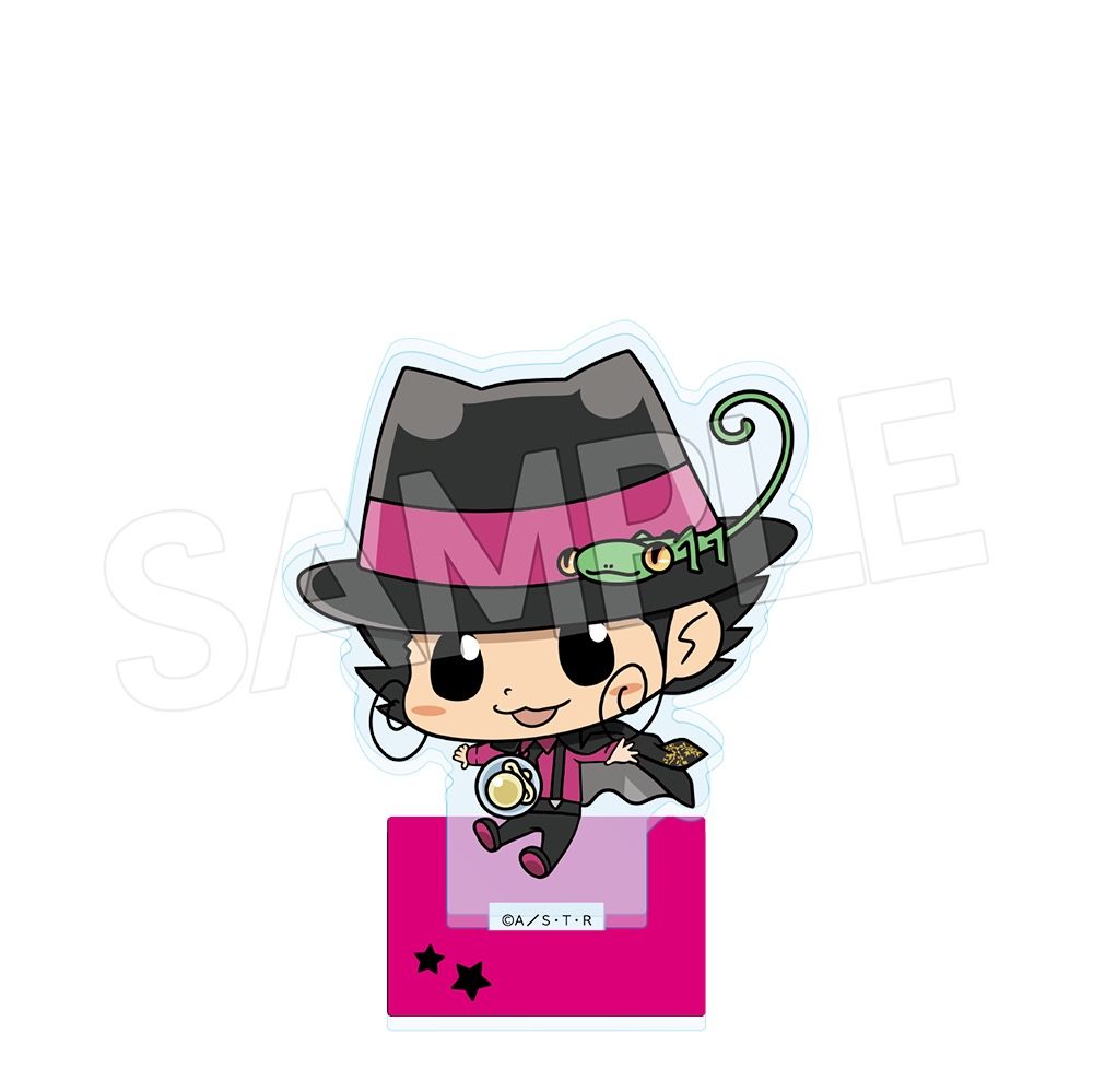 家庭教師ヒットマンREBORN! Nero e Magenta デフォアクリルスタンド リボーン ("Reborn!" Nero e Magenta Deformed Acrylic Stand Reborn)