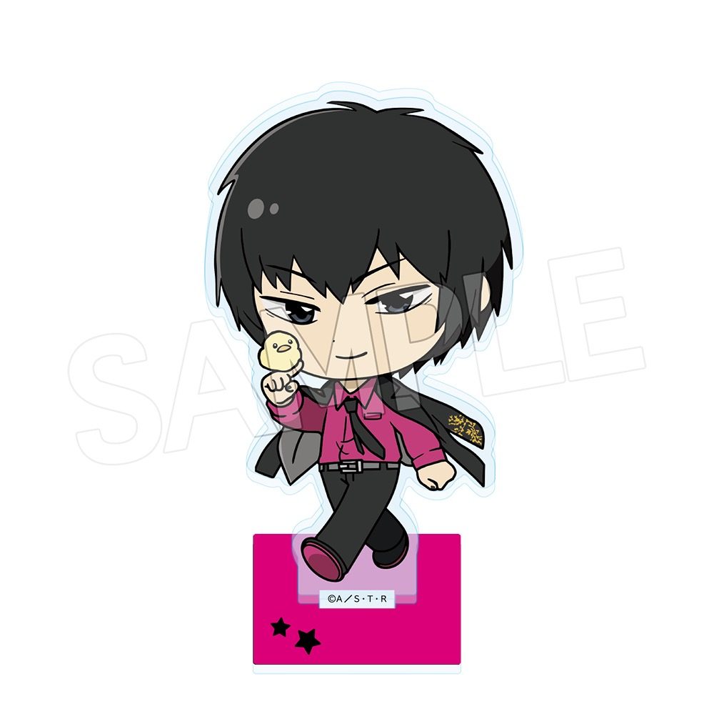 家庭教師ヒットマンREBORN! Nero e Magenta デフォアクリルスタンド 雲雀恭弥(10年後) ("Reborn!" Nero e Magenta Deformed Acrylic Stand Hibari Kyoya (10 Years Later))