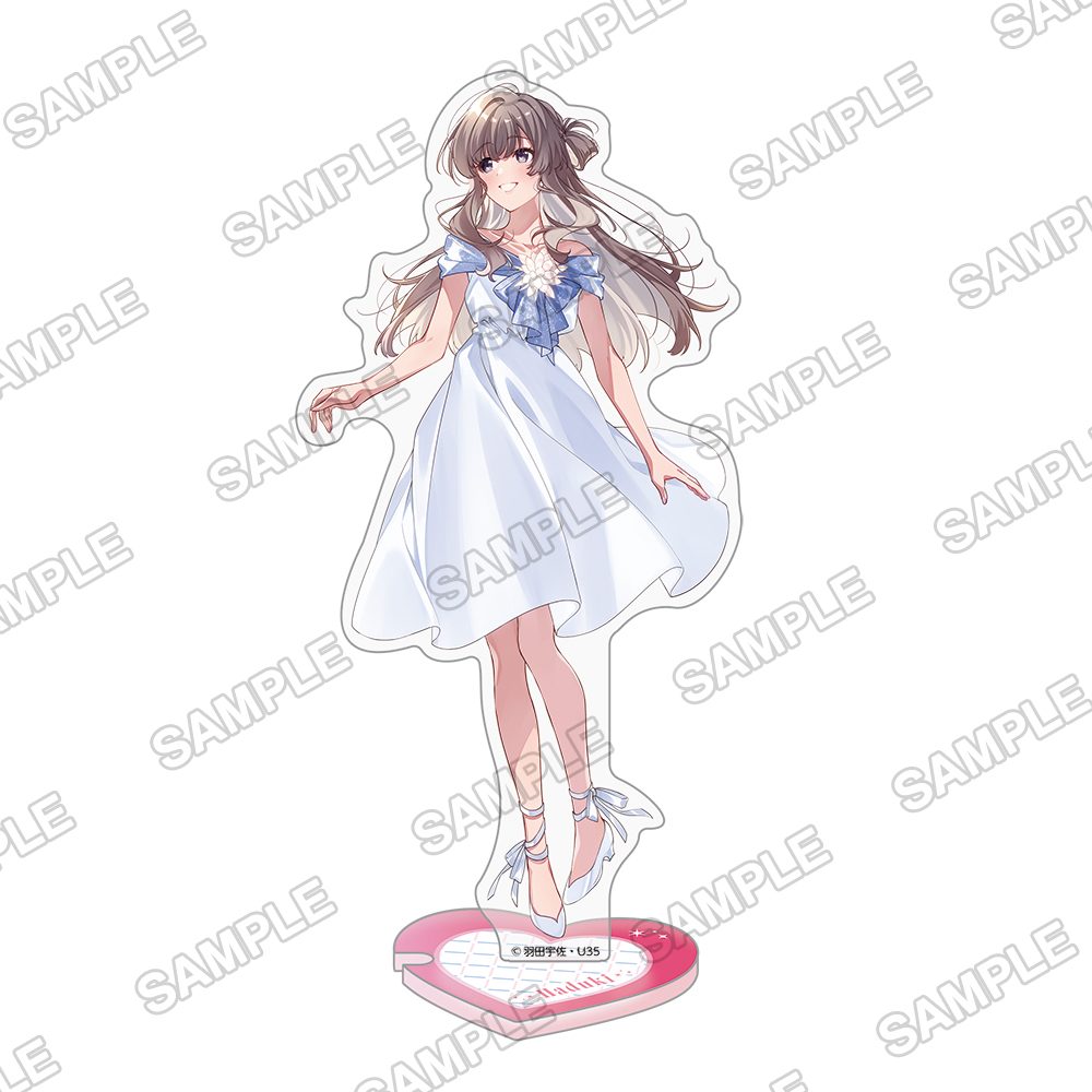 週に一度クラスメイトを買う話 -ふたりの秘密は一つ屋根の下- Birthday 描き下ろしアクリルスタンド 仙台葉月 ("Story About Buying My Classmate Once A Week: Two People's Secret Under the Same Roof" Birthday Original Illustration Acrylic Stand Sendai Hazuki)
