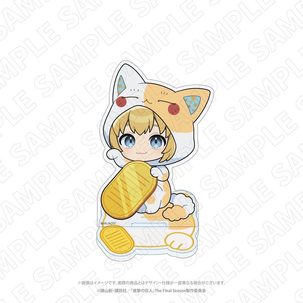 進撃の巨人 招き猫 BIGアクリルスタンド アルミン ("Attack on Titan" Manekineko Big Acrylic Stand Armin)
