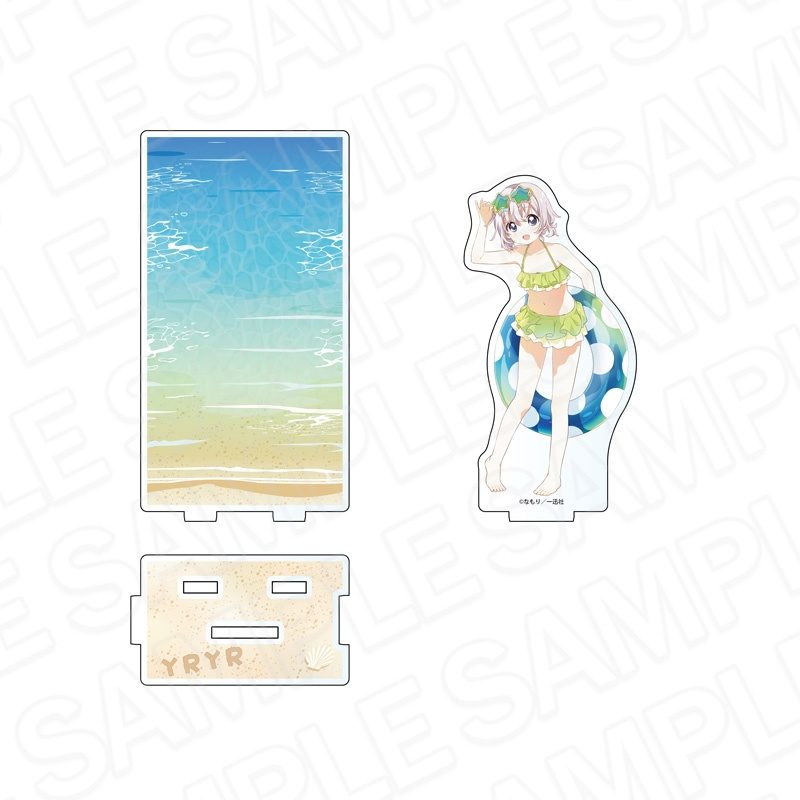 ゆるゆり アクリルジオラマ 池田千歳 水着Ver. ("YuruYuri" Acrylic Diorama Ikeda Chitose Swimwear Ver.)