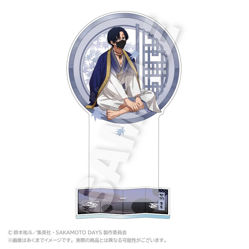SAKAMOTO DAYS BIGアクリルスタンド 丸窓Ver. 勢羽真冬 ("Sakamoto Days" Big Acrylic Stand Round Window Ver. Seba Mafuyu)