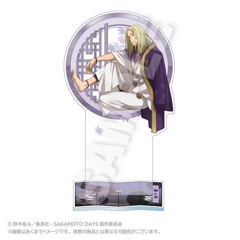 SAKAMOTO DAYS BIGアクリルスタンド 丸窓Ver. 神々廻 ("Sakamoto Days" Big Acrylic Stand Round Window Ver. Shishiba)