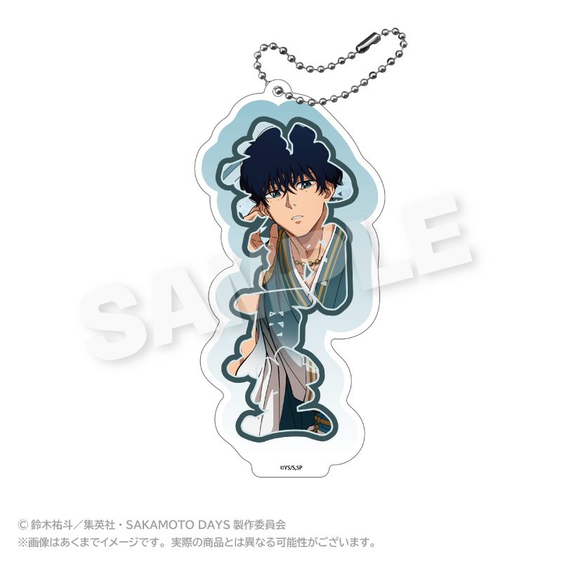 SAKAMOTO DAYS BIGアクリルネームキーホルダー 丸窓Ver. 勢羽夏生 ("Sakamoto Days" Big Acrylic Name Key Chain Round Window Ver. Seba Natsuki)