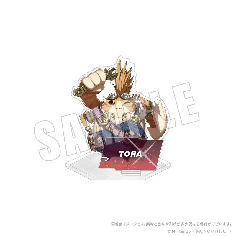 ゼノブレイド2 Nintendo Switch 2 Edition アクリルスタンド 06 トラ ("Xenoblade Chronicles 2" Nintendo Switch 2 Edition Acrylic Stand 06 Tora)