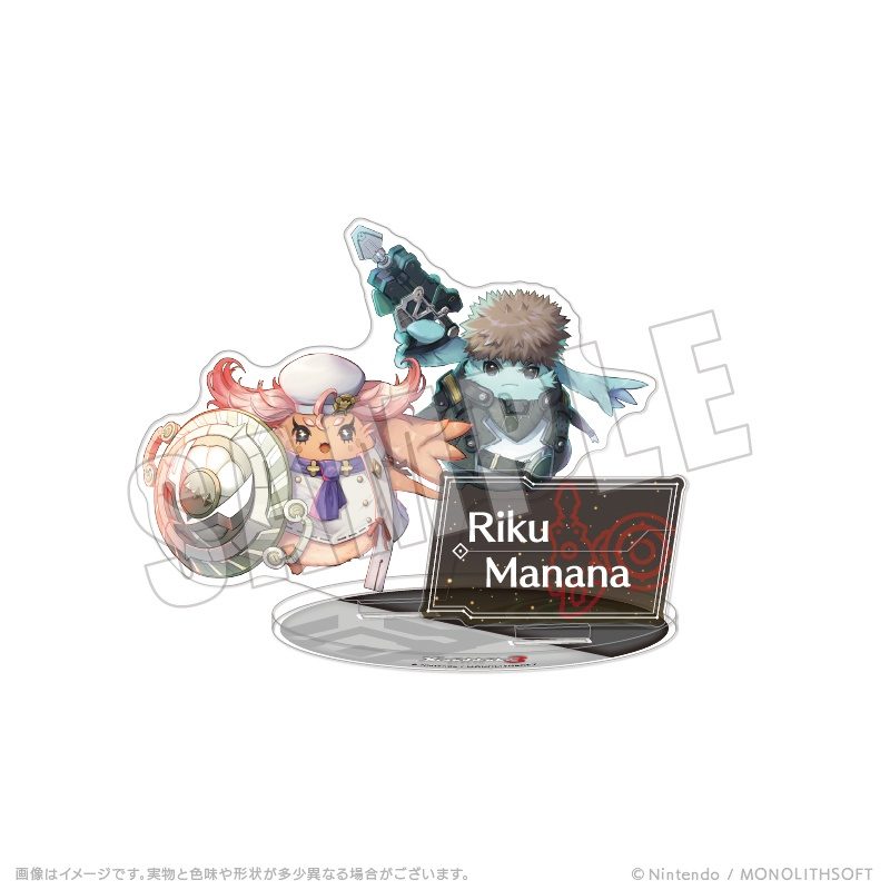 ゼノブレイド3 アクリルスタンド 07 リク&マナナ ("Xenoblade Chronicles 3" Acrylic Stand 07 Riku & Manana)