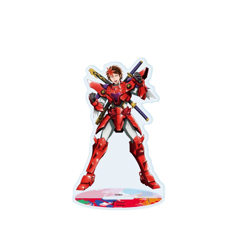 アクリルスタンド 鎧真伝サムライトルーパー 01 凱(公式イラスト) (Acrylic Stand "Yoroi-Shinden Samurai Troopers" 01 Gai (Official Illustration))