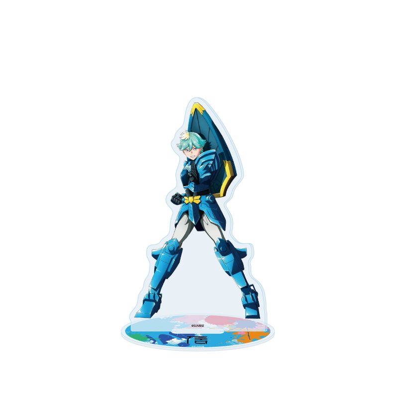 アクリルスタンド 鎧真伝サムライトルーパー 03 北条武蔵(公式イラスト) (Acrylic Stand "Yoroi-Shinden Samurai Troopers" 03 Hojo Musashi (Official Illustration))