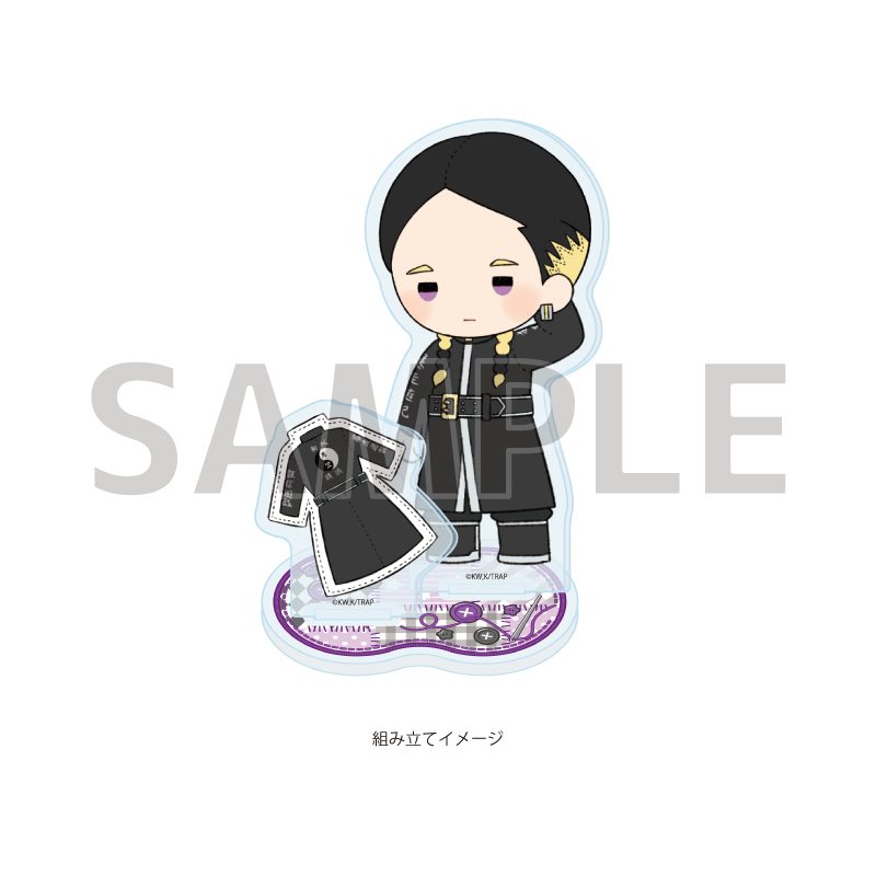 アクリルスタンドプレート 東京リベンジャーズ 07 灰谷蘭(ぽてぬいアート) (Acrylic Stand Plate "Tokyo Revengers" 07 Haitani Ran (Potenui Art))