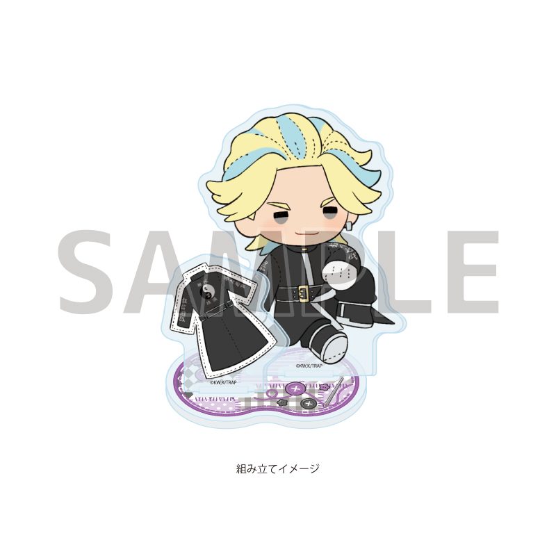 アクリルスタンドプレート 東京リベンジャーズ 08 灰谷竜胆(ぽてぬいアート) (Acrylic Stand Plate "Tokyo Revengers" 08 Haitani Rindo (Potenui Art))