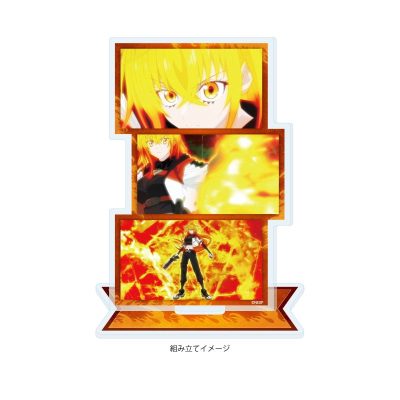 アクリルスタンドプレート 魔法少女リリカルなのは EXCEEDS Gun Blaze Vengeance 01 久瀬シイナ(場面写イラスト) (Acrylic Stand Plate "Magical Girl Lyrical Nanoha Exceeds Gun Blaze Vengeance" 01 Kuze Shiina (Scenes Illustration))