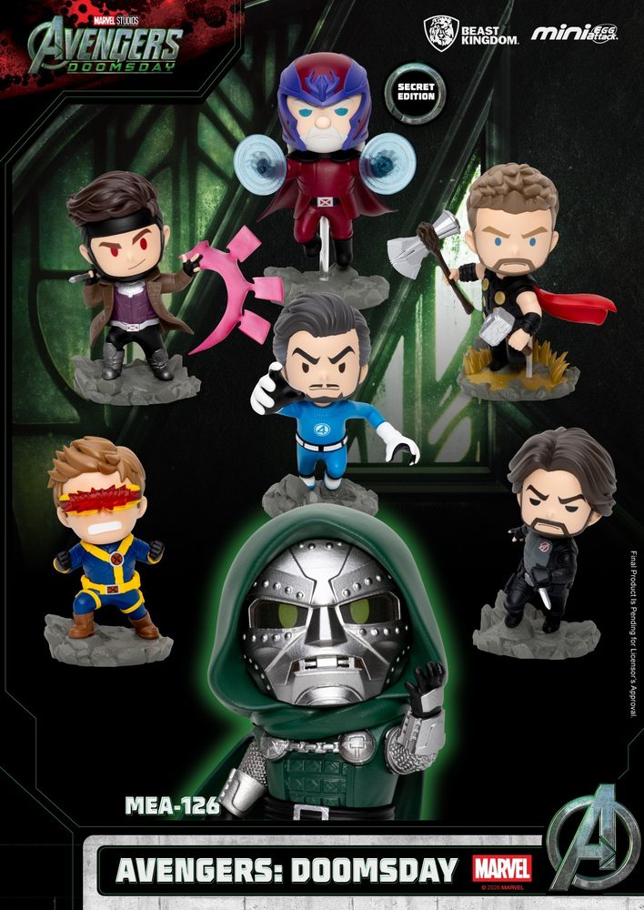MEA-126 アベンジャーズ:ドゥームズデイ ブラインドボックスセット(6個入り) (MEA-126 "Avengers doomsday" - Blind box set (6pcs))