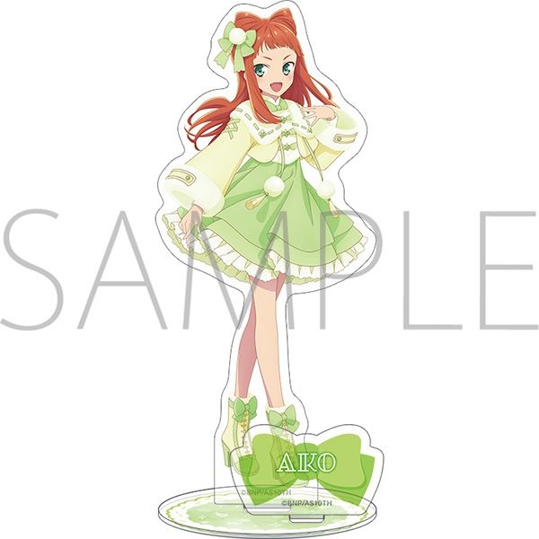 アイカツスターズ! アクリルスタンド 早乙女あこ Winter Boa Style Ver. ("Aikatsu Stars!" Acrylic Stand Saotome Ako Winter Boa Style Ver.)