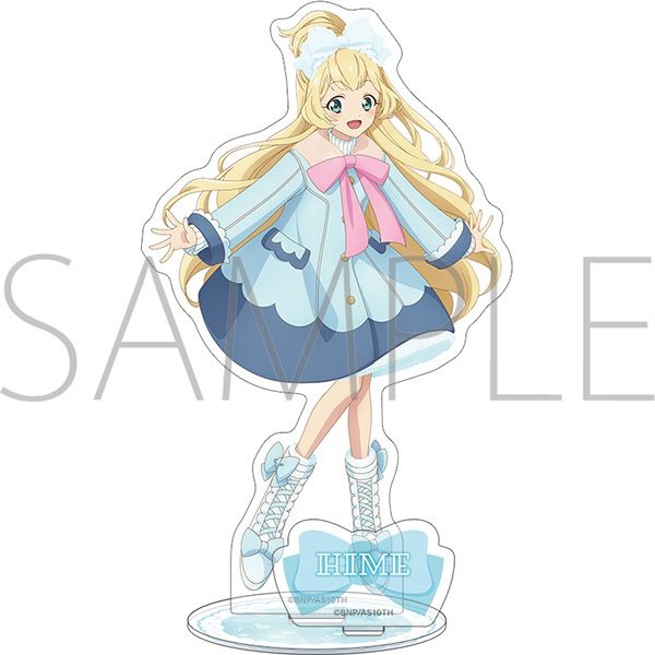 アイカツスターズ! アクリルスタンド 白鳥ひめ Winter Boa Style Ver. ("Aikatsu Stars!" Acrylic Stand Shiratori Hime Winter Boa Style Ver.)