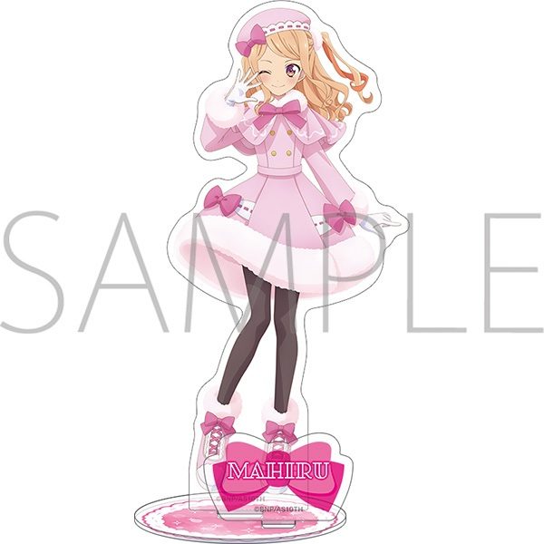 アイカツスターズ! アクリルスタンド 香澄真昼 Winter Boa Style Ver. ("Aikatsu Stars!" Acrylic Stand Kasumi Mahiru Winter Boa Style Ver.)